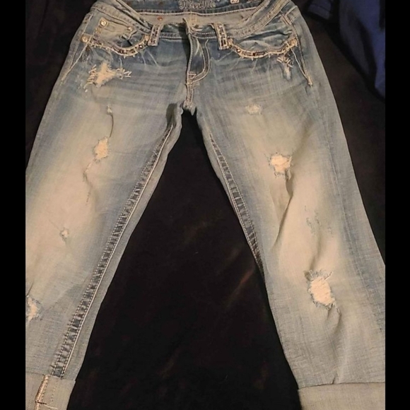 Miss Me Jean Capris Size 29 - Picture 1 of 2